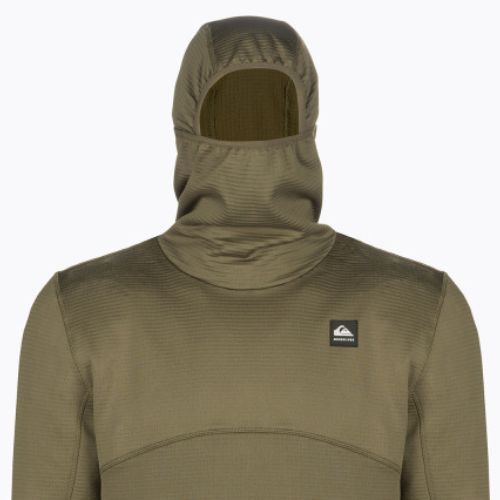 Felpa Quiksilver Steep Point da uomo con foglie d'uva