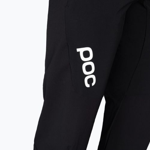 Pantaloni da ciclismo da uomo POC Rhythm Resistance nero uranio