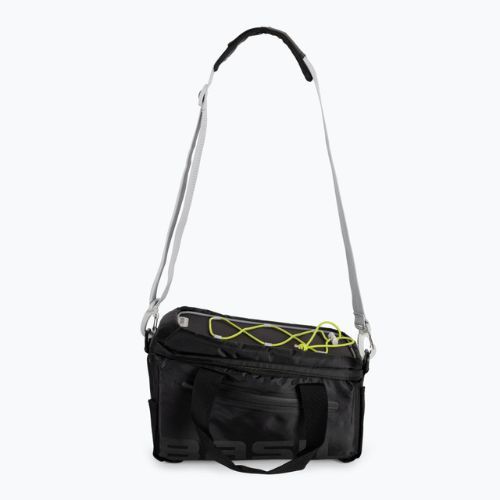 Borsa portabici Basil Miles Trunk 7 l nero/lime