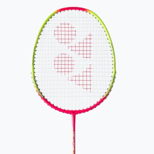 Racchetta da badminton YONEX Nanoflare 100 3U viola/giallo