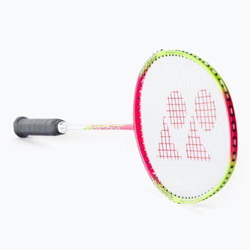 Racchetta da badminton YONEX Nanoflare 100 3U viola/giallo