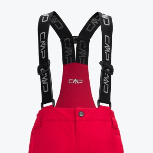 Pantaloni da sci CMP bambino rosso 3W15994/C580