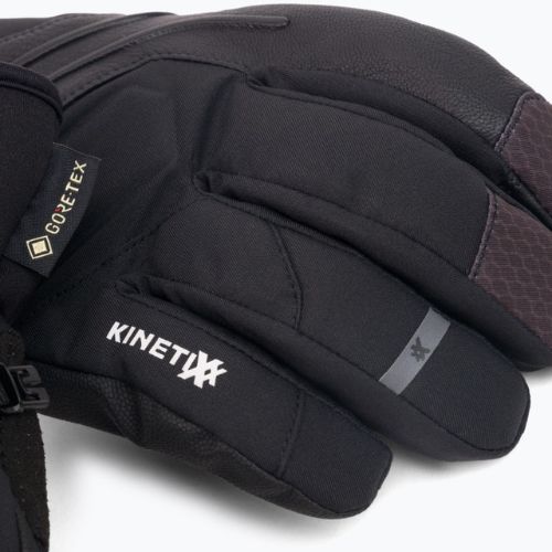 Guanto da sci KinetiXx Bruce Ski Alpin GTX uomo nero