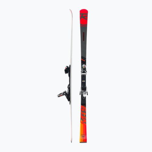 Sci da discesa Rossignol Hero Elite ST TI K + attacchi NX12 nero/rosso