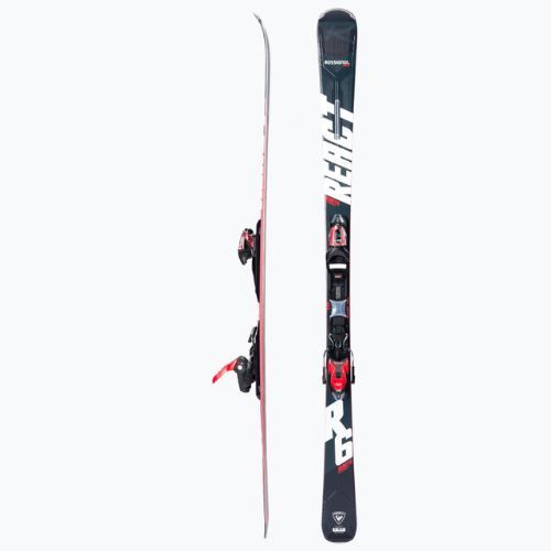 Sci da discesa Rossignol React 6 Compact + attacchi XP11 nero/rosso