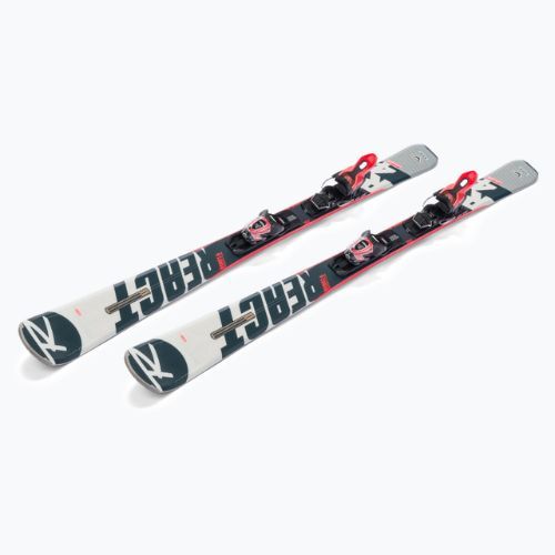 Sci da discesa Rossignol React 4 Sport CA + attacchi XP11 nero/rosso