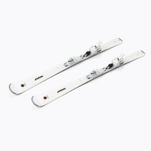 Sci da discesa femminile Rossignol Nova 8 CA + attacchi XP W 11 GW bianco/scintilla