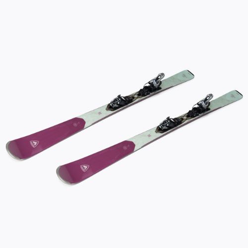 Sci da discesa femminile Rossignol Experience W 78 CA + attacchi XP10 bianco/viola