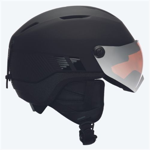 Casco da sci Rossignol Fit Visor Impacts nero/arancio/argento