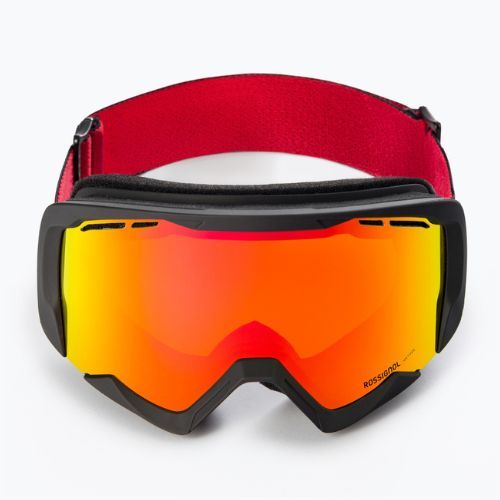 Occhiali da sci Rossignol Spiral Mirror rosso/rosso specchiato