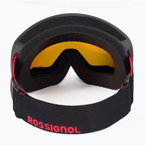 Occhiali da sci Rossignol Spiral Mirror rosso/rosso specchiato