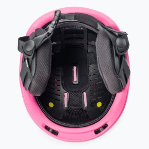 Casco da sci da donna POC Obex MIPS actinium rosa opaco