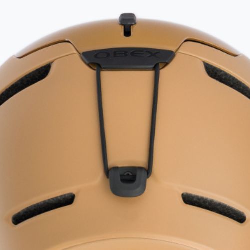 Casco da sci POC Obex MIPS marrone aragonite opaco