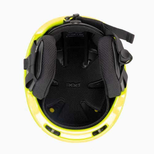 Casco da sci per bambini POC POCito Obex MIPS giallo fluorescente/verde