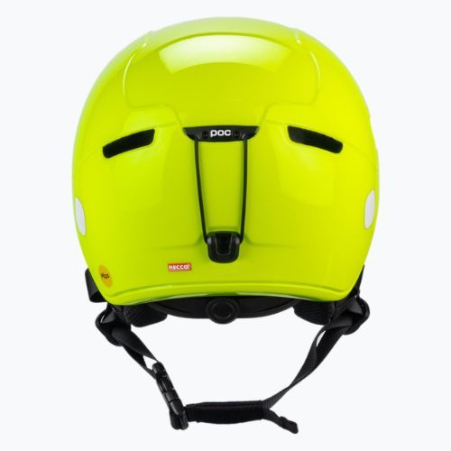 Casco da sci per bambini POC POCito Obex MIPS giallo fluorescente/verde