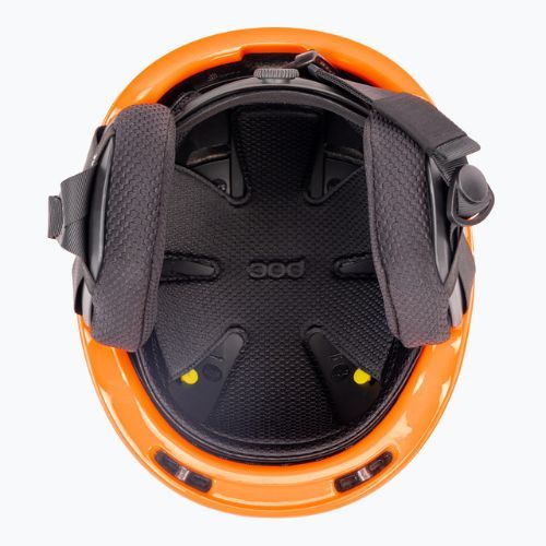 Casco da sci per bambini POC POCito Obex MIPS arancione fluorescente