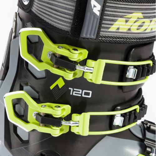 Scarponi da sci Nordica Strider 120 DYN da uomo grigio/nero/verde