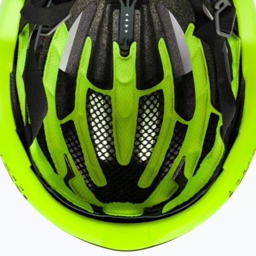 Casco da bicicletta Rudy Project Spectrum giallo fluo nero opaco