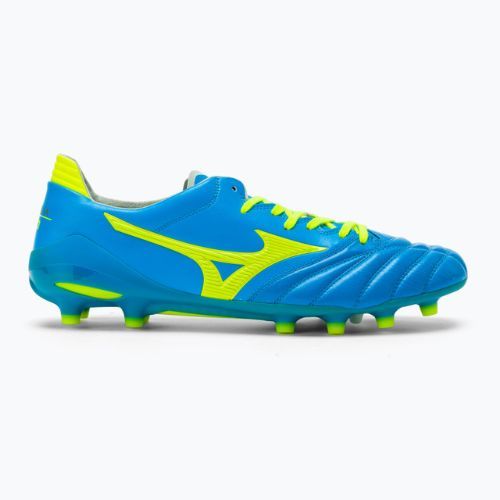 Scarpe da calcio Mizuno Morelia Neo II MD uomo giallo P1GA165144