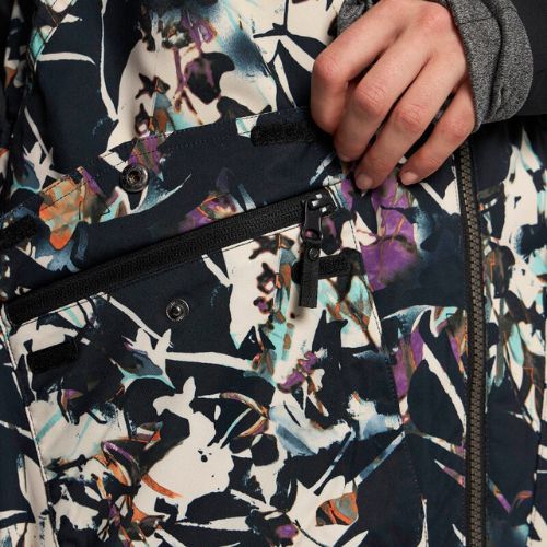 Giacca da snowboard donna ROXY Stated nero