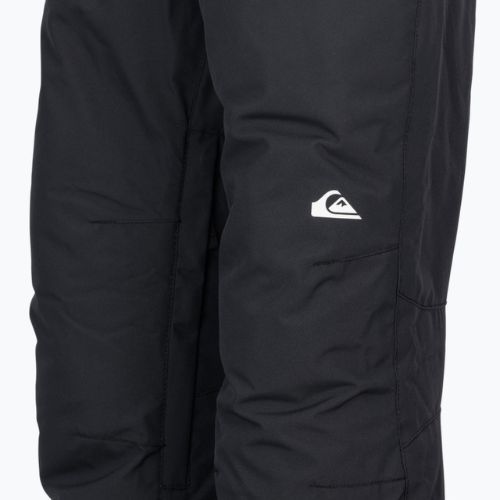 Pantaloni da snowboard Quiksilver Estate per bambini, nero