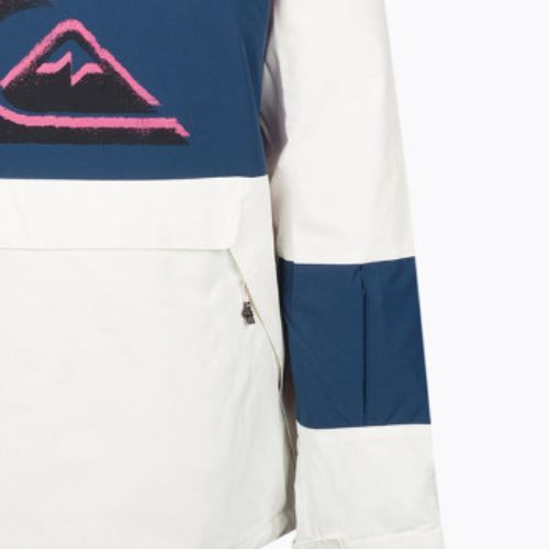 Giacca da snowboard Quiksilver da uomo Steeze bianco