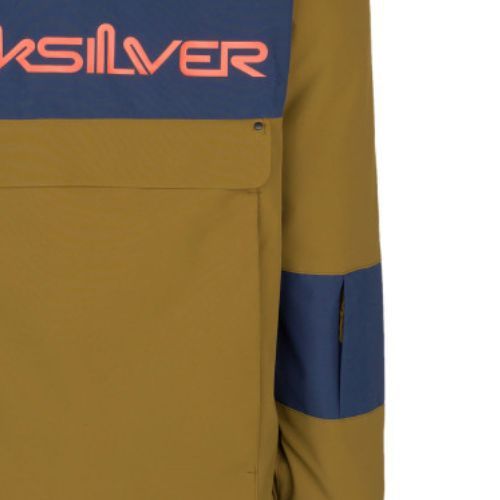 Giacca da snowboard Quiksilver Steeze military olive da uomo