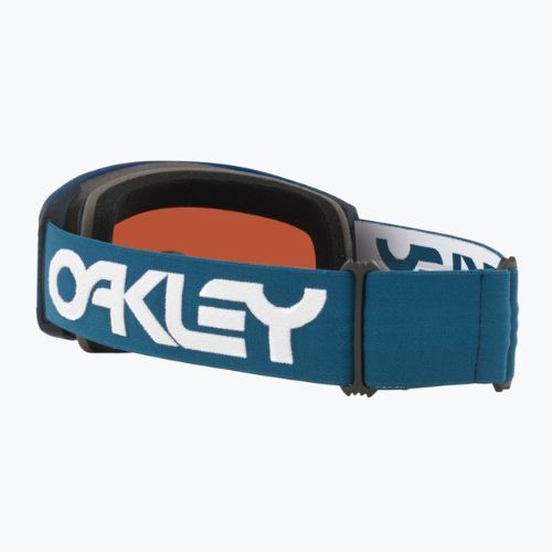Oakley Line Miner L opaco poseidon/prizm neve zaffiro iridium occhiali da sci