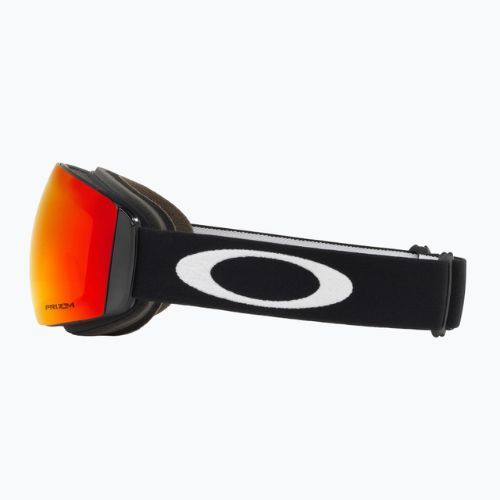 Oakley Flight Deck M nero opaco/prizm snow torch iridium occhiali da sci