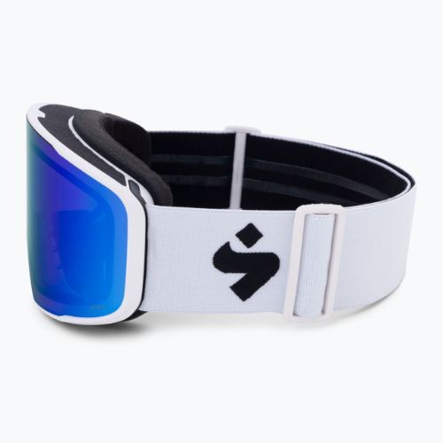 Occhiali da sci Sweet Protection Boondock RIG Reflect acquamarina/satinato bianco/bianco