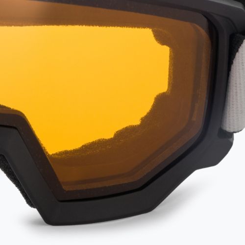 Occhiali da sci UVEX Athletic LGL nero/lasergold lite clear