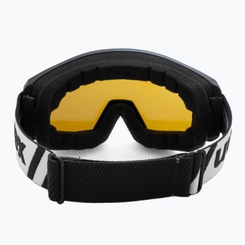 Occhiali da sci UVEX Athletic LGL nero/lasergold lite blu
