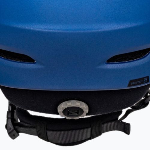 Casco da sci Salomon Driver nero estate/blu solare