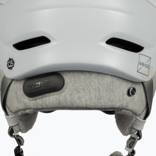 Casco da sci donna Salomon Mirage Ca Photo Sigma bianco all weather