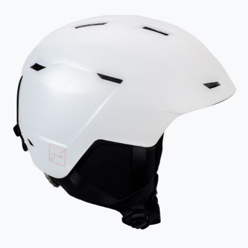 Casco da sci da donna Salomon Icon LT Access bianco
