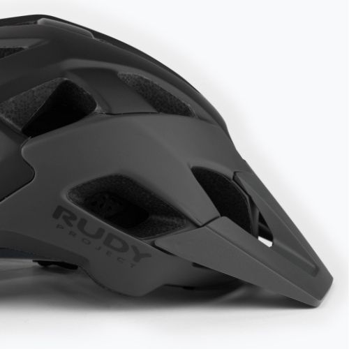 Casco da bici Rudy Project Crossway piombo/nero opaco