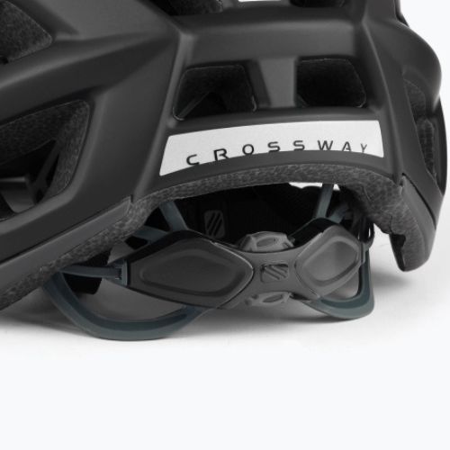Casco da bici Rudy Project Crossway piombo/nero opaco