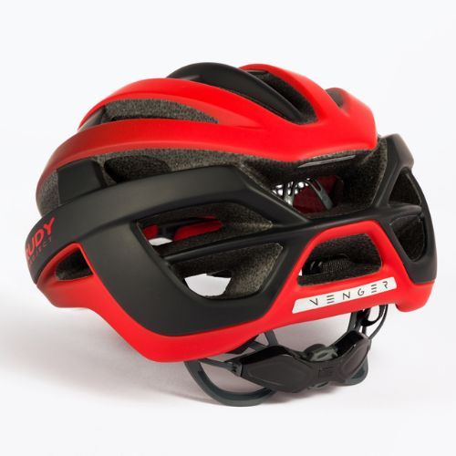 Casco bici Rudy Project Venger Road rosso/nero opaco