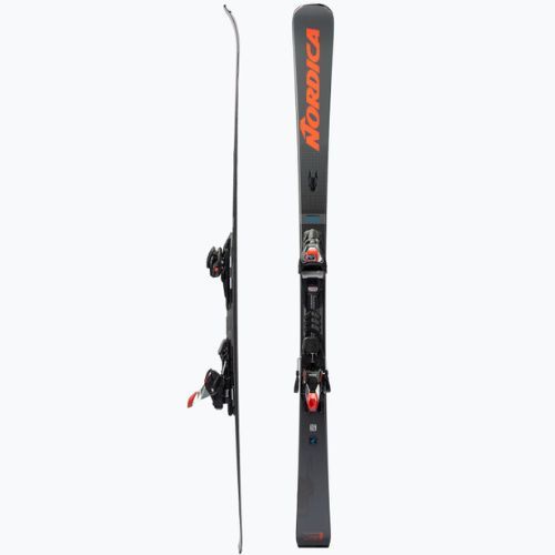Sci da discesa Nordica Dobermann Spitfire 76 PRO + attacchi TPX 12 FDT grigio/rosso
