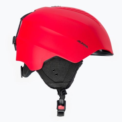 Casco da sci Alpina Grand rosso opaco