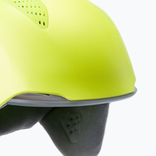 Casco da sci Alpina Grand Jr per bambini giallo neon