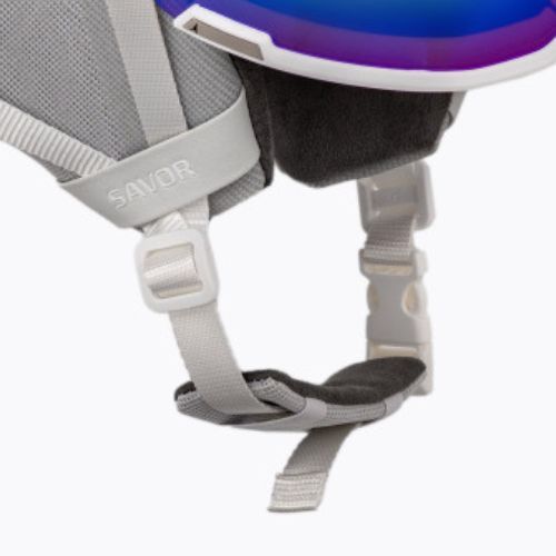 Casco da sci Atomic Savor Visor Stereo bianco erica