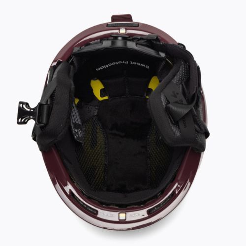 Casco da sci Sweet Protection Looper MIPS rosso meeko opaco