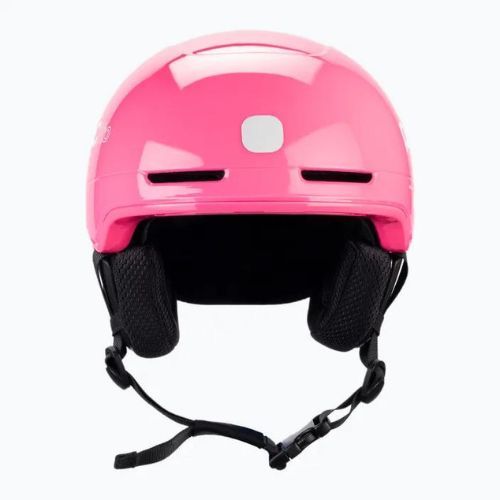Casco da sci per bambini POC POCito Obex MIPS rosa fluorescente