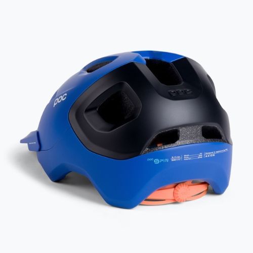Casco da bici POC Axion SPIN natrium blu opaco