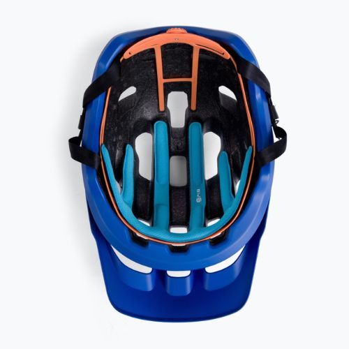 Casco da bici POC Axion SPIN natrium blu opaco