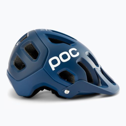 Casco da bici POC Tectal blu piombo opaco