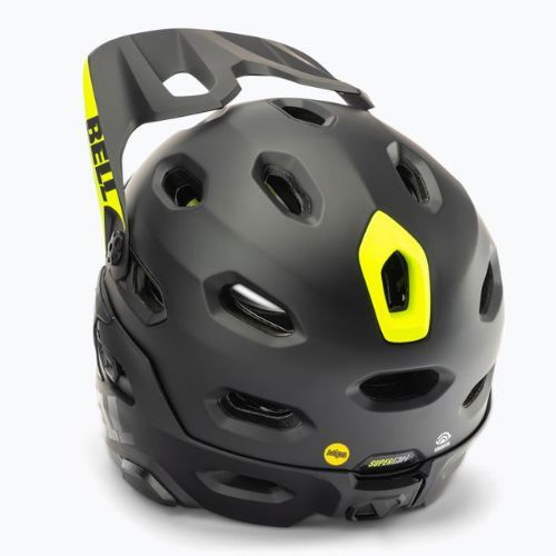Casco bici Bell FF Super DH MIPS Spherical nero opaco lucido