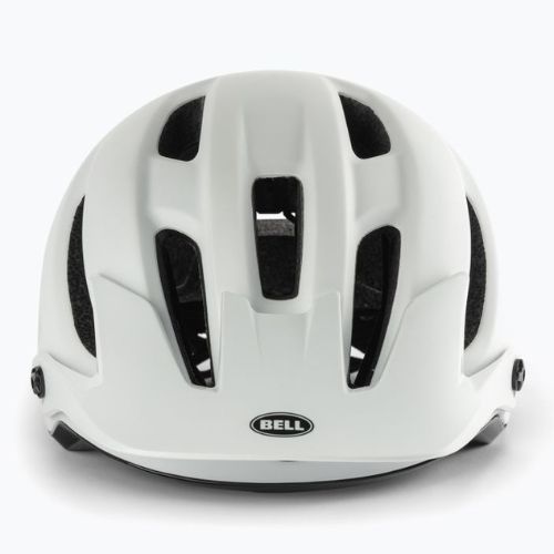 Casco da bici Bell 4Forty bianco lucido opaco nero