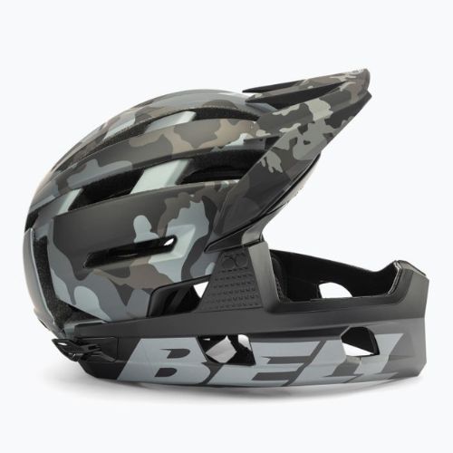 Casco da bici Bell FF Super Air R MIPS Spherical nero lucido opaco camo
